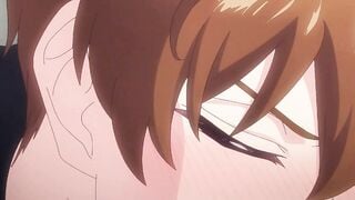 Hentai Gay Nerd Sucks Cock & Gets Hard Anal Creampie Overflow