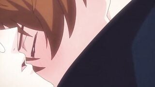 Hentai Gay Nerd Sucks Cock & Gets Hard Anal Creampie Overflow