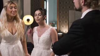 Vince Karter Forces Brides To Suck Cock In Tight Wedding Dresses