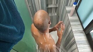 Tattooed Stepsister Deepthroats Stepbrother In Shower Before Rough Doggy Style Fuck