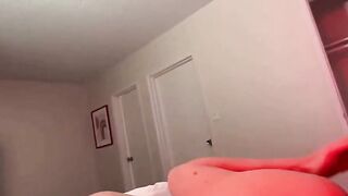 POV Best Friend's MILF Sucks Cock In Bed
