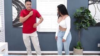 Jordinswet Sucks Thick Cock Then Rides Bae In Lace Panties