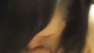 Pierced Big Titted Babe Sucks Cock And Swallows Cum