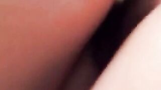 Tattooed Amateur Sucks Cock With Red Nails