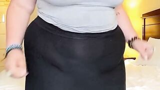 Tattooed Curvy Milf Sucks Cock In Hotel Room Audition