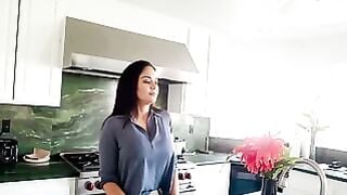 Stepmom Deepthroats Stepson Dick Until Cum Facial