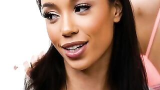Ebony Alexis Tae Gets Licked By Two Brunette Classmates In Dirty Threesome