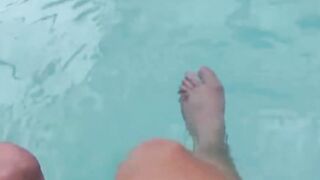 Cory Chase Deepthroats Stepson's Thick Dick Poolside