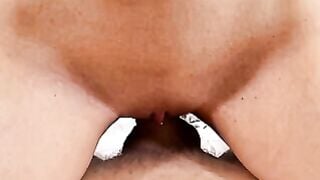 Blonde Step Mom Deepthroats Stepson's Cock In White Lace
