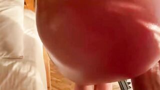 Toni Samantha Oiled Sunburned POV Creampie Swallow