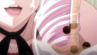 Pink Pigtails Maid Edges Black Cock With Vibrator & Sticky Food Play