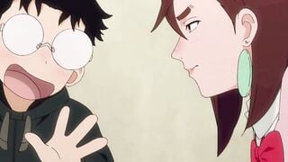 Momo Deepthroats Okarun in Dandadan Anime Parody