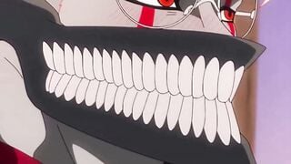 Momo Deepthroats Okarun in Dandadan Anime Parody