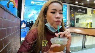 Hana Thai Barely Legal Big Tits Mall Screwed & Hand Job