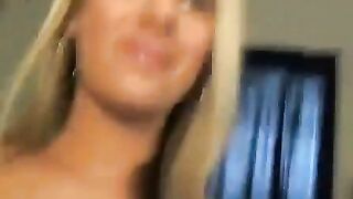 Amateur Blonde Mandi Paige Sucks Dildo On Webcam