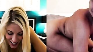 Aidra Fox & Charlotte Stokely Lesbian Webcam Fingering & Simultaneous Orgasm