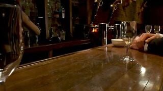 TS Foxxy Sucks Cock & Takes Deep Anal in Saloon Roleplay