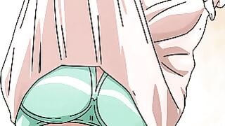 Shy Catgirl Alya Gets Wet Fingering & POV Handjob in First Time Hentai