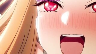 Marin Kitagawa POV: Busty Blonde Rides Shy Boy on Tatami Mat