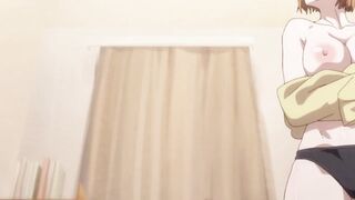 Busty Anime Schoolgirl Raw Fuck on Carpet | JJK Parody