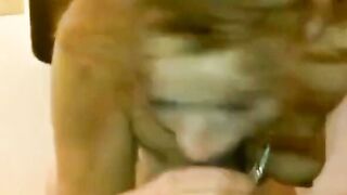 Redhead MILF Deepthroats Massive BBC in Amateur Homemade Sex