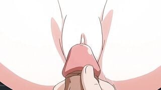 Anime Schoolgirl Sucks Cock in Office Secret Hardcore Blowjob Scene