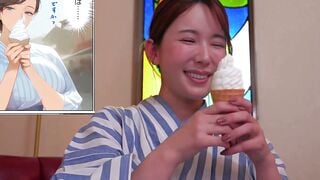 Yui Hatano Deepthroats Younger Man in Traditional Hot Spring