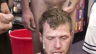Brian Bonds Public Street Flogging & Gangbang Facial