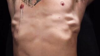 Sean Xavier Bareback Anal Training on Muscular Tattooed Subs