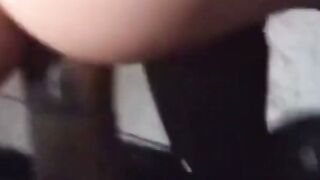 German Amateur Sucks Cock In Public Bathroom For Cum Facial