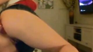 Amateur MILF Fisting Webcam Show: Tight Anal & Pussy Tease