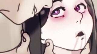 AI Animated Girlfriend Sucks Cock Deep Throat Hentai Fantasy
