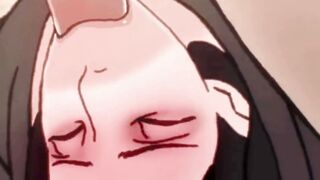 AI Animated Girlfriend Sucks Cock Deep Throat Hentai Fantasy