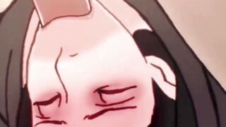 AI Animated Girlfriend Sucks Cock Deep Throat Hentai Fantasy