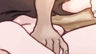 AI Animated Girlfriend Sucks Cock Deep Throat Hentai Fantasy