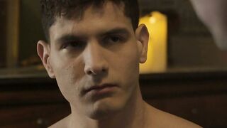 Priest Bastian Karim Bareback Anal with Petite Ruslan Angelo in Church