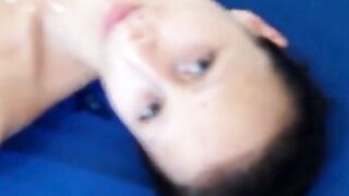 German Amateur Sucks Cock And Gets Mega Facial
