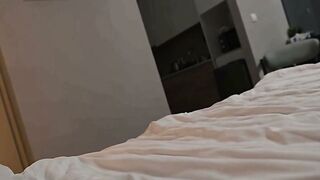Abigail Mac Step Mom Hotel Bed Creampie Doggy Style