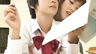 Rio Hamazaki & Meguru Kosaka Time Stop Classroom Seduction