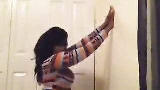 Big Black Brazilian Booty Shaking Ass Webcam