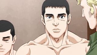 Bara Captains Deep Anal Fucked in Front of Army