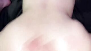 Amateur Blonde Step-Sis Sucks Cock & Takes Ass On Bed