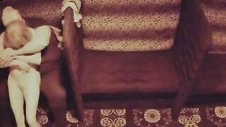 Amateur Strippers Lapdance Guys in Boxers on Couch
