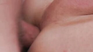 Blonde TS Queens Deepthroat & Suck Cocks While Getting Anal Fucked