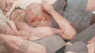 Apolo Adrii Gets Double Penetrated By Muscular Studs Hugo Dupre & Rocky