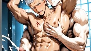 Ripped Gay Hunks Oiled Hardcore Anal Compilation With Cumshots