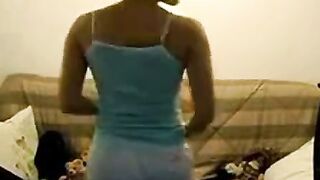 Sativa Verte Solo Webcam Dildo Tease & Striptease