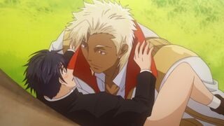 Dubbed Gay Anime: Shy Boy Gets Anal Filled By Dominant Prince