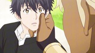 Dubbed Gay Anime: Shy Boy Gets Anal Filled By Dominant Prince