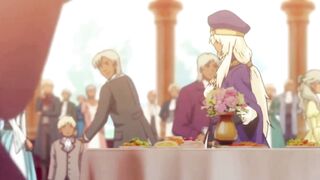 Giant Anime Titan Dominates Tiny Bride In Bed After Royal Feast